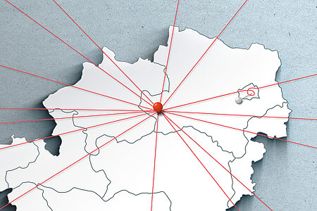 Standort Bündelung nach Waidhofen an der Ybbs