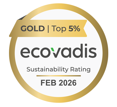 badges EcoVadis Silber und Bronze