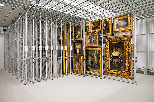 Bilderwand im Germanisches Nationalmuseum