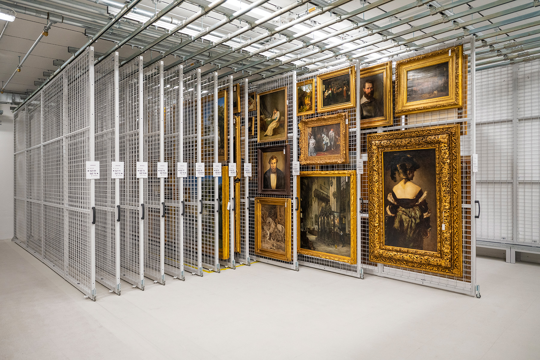 Bilderwand im Germanisches Nationalmuseum