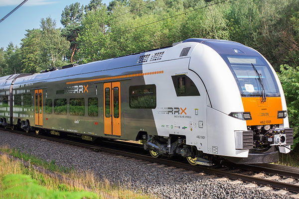 Siemens RRX Train lettering
