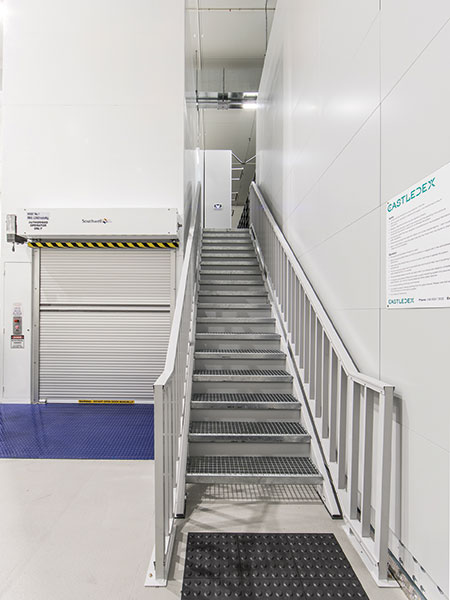 Stairs for FOREG TwinSpace at the National Archives Australia