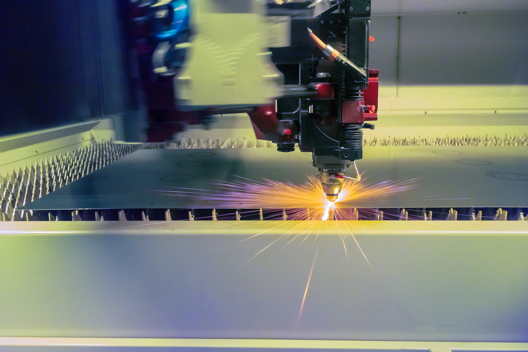 Laser cutting