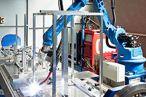 Manufactoring welding robot