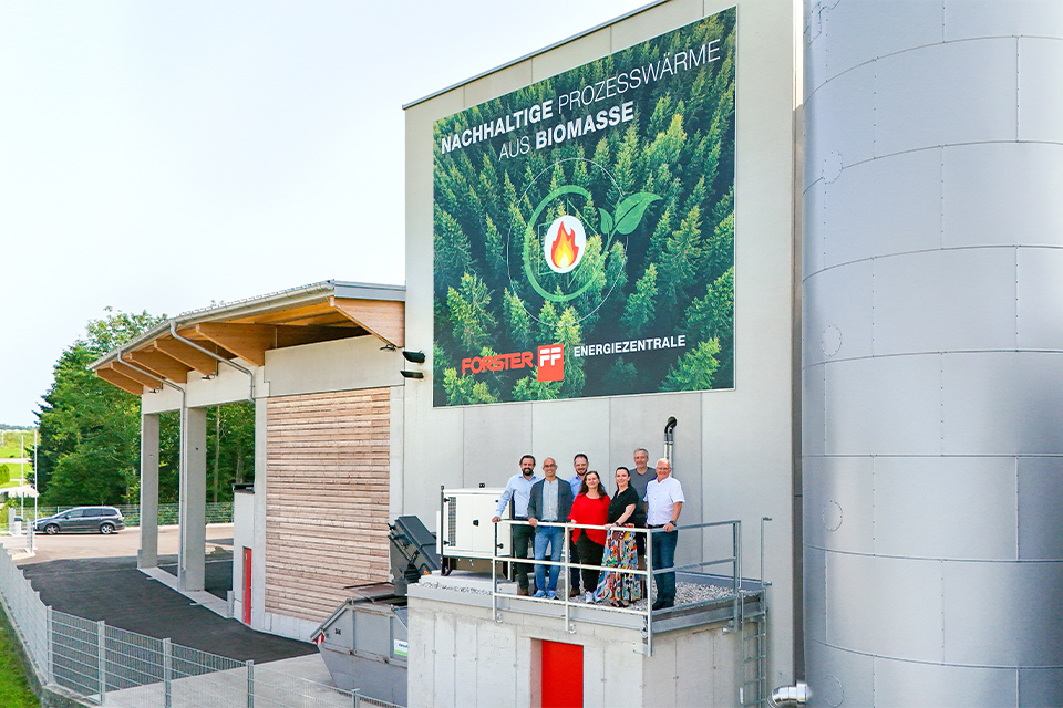 Heizwerk in St. Peter/Au mit Geschäftsführung